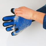 De-shedding Gloves 2 Pcs - Blue - 2 Pcs - One Size - Adjustable - Silicone - image 12