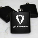 Best Man Gift Sets 7oz Flask + Socks - Flask and Socks Set - Your Choice - Stainless Steel - image 7