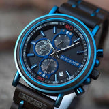 Men's Women's Stylish Wooden Watches - Blue - S18-6 / Customized / Wood Watch - Medium - Wood/Stainless Steel - image 41