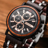 Men's Women's Stylish Wooden Watches - Blue - S18-6 / Customized / Wood Watch - Medium - Wood/Stainless Steel - image 6
