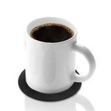 Funki Buys | Coasters | Vinyl Retro Record Co... - Black - Vinyl Record Coasters / BPA Free Plastic / 4.13" x 0.98" - image 2