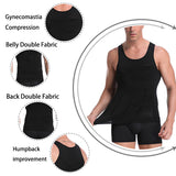 Men Gynecomastia Compression Shirt - Black - Compression Shirt - XXXL - Nylon Spandex - image 20