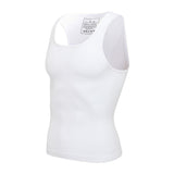 Men's Slimming Singlet Body Shaper - Black - Shirt - XXXL - Nylon Spandex - image 27
