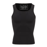 Men's Slimming Singlet Body Shaper - Black - Shirt - XXXL - Nylon Spandex - image 33