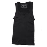 Men's Slimming Singlet Body Shaper - Black - Shirt - XXXL - Nylon Spandex - image 9