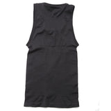 Men's Slimming Singlet Body Shaper - Black - Shirt - XXXL - Nylon Spandex - image 8