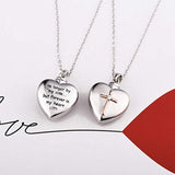 Funki Buys | Cremation Urn Necklaces | Love Heart Cr... - Silver : Memorial Urn Necklace / Small / Stainless Steel - image 10