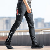 Men's Running Cycling Sports Pants - Black - 4XL - Polyester Spandex - image 2