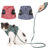 Cat Harness Walking Lead Vest Set - Green - Cat Vest Harness Leash - XL - Nylon/Canvas - image 9