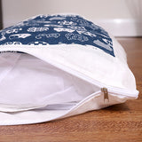 Cat Sleeping Bag Japanese Cat Bed - Blue/White - Cat Sleeping Bag - XL - Cotton - image 6