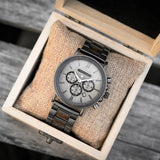 Gift Box Set - Black - GT050-1 / Men's Watch - Medium - Wood - image 17