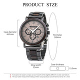 Gift Box Set - Black - GT050-1 / Men's Watch - Medium - Wood - image 21