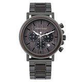Gift Box Set - Dark Brown - GQ026-1 / Men's Watch - Medium - Wood - image 36