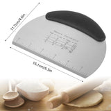 Stainless Steel Dough Cutters - Any Color - 2Pcs / Dough Cutter - 6.29" x 4.52" - Stainless Steel - image 13