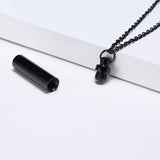 Funki Buys | Cremation Urn Necklaces | Unisex Ope... - Silver - Memorial Urn Necklace / Stainless Steel / One Size - image 18