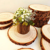 Natural Pine Unfinished Wood Coasters - Beige - Pine / Tree Ring Coasters - Unfinished Wood - image 2