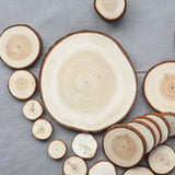 Natural Pine Unfinished Wood Coasters - Beige - Pine / Tree Ring Coasters - Unfinished Wood - image 4