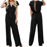 Funki Buys | Pants | Women's Jumpsuit Summer Romper Suit - Black : Elegant Pant Suit / XL / Polyester - image 26