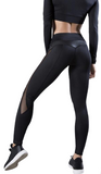 Women's High Waist Workout Yoga Pants - Black - Push Up Yoga Pants - XL - Polyester Spandex - image 27