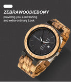 Men's Women's Stylish Wood Watches - Beige - C-O26-1 / Wood Watch - 1.77 x 0.90 x 0.82 x 0.47" - Bamboo - image 9