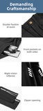 Men's Running Cycling Sports Pants - Black - 4XL - Polyester Spandex - image 17