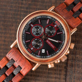 Men's Women's Stylish Wooden Watches - Blue - S18-6 / Customized / Wood Watch - Medium - Wood/Stainless Steel - image 13