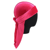 Funki Buys | Durags | Doo Rag Unisex Long Velvet Skull Cap 2 Pcs - Multi - Any Two Bundle / Velvet / One Size - image 11