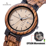 Men's Stylish Wood Quartz Wristwatches - Beige - C-O26 1 / Men's Watch - 8.66 x 1.73 x 0.86 x 0.43" - Wood - image 26
