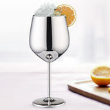 Funki Buys | Glasses | Stainless Steel Wine Goblets 2 Pc... - A - Silver Bundle Set of 2 / Stainless Steel / 500ml - image 16