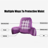 Backrest Reading Pillow Support Cush… - Coffee - Backrest Reading Pillow - One Size - Plush + Polypropylene Cotton - image 12