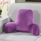 Backrest Reading Pillow Support Cushi… - Coffee - Backrest Reading Pillow - One Size - Plush + Polypropylene Cotton - image 9