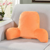 Backrest Reading Pillow Support Cushi… - Coffee - Backrest Reading Pillow - One Size - Plush + Polypropylene Cotton - image 5