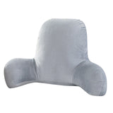 Backrest Reading Pillow Support Cushion - Gray - Backrest Reading Pillow - One Size - Plush + Polypropylene Cotton - image 18