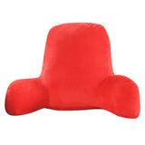 Backrest Reading Pillow Support Cushion - Red - Backrest Reading Pillow - One Size - Plush + Polypropylene Cotton - image 22