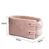 Portable Pet Booster Carry Bag - Pink - Pet Carrier - S - Plush - image 33