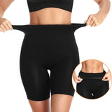 Women's High Waist Non-slip Shapers - Black - 1 - Shapewear with Bones - 5XL - Spandex - image 38