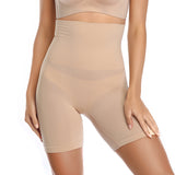 Women's High Waist Non-slip Shapers - Black - 1 - Shapewear with Bones - 5XL - Spandex - image 41