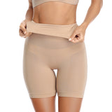 Women's High Waist Non-slip Shapers - Black - 1 - Shapewear with Bones - 5XL - Spandex - image 7