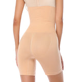 Women's High Waist Non-slip Shapers - Black - 1 - Shapewear with Bones - 5XL - Spandex - image 11