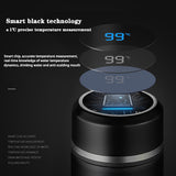 Water Bottle with LED Temp Display - Black - Smart Water Bottle - 500ml - Double Wall Stainless Steel - image 13