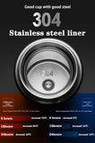 Water Bottle with LED Temp Display - Black - Smart Water Bottle - 500ml - Double Wall Stainless Steel - image 17