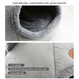 Cat Beds Cozy Sweet Pink Cave House - Pink - XL 40x40x40cm - Plush - image 36