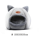 Cat Beds Cozy Sweet Pink Cave House - Pink - XL 40x40x40cm - Plush - image 38