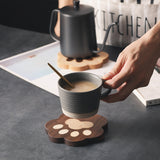 Funki Buys | Coasters | Cat Paw Solid Wood Coasters 4 Pcs - Beige - Paw Coaster / Maple / Wood / M - image 12
