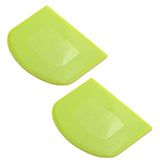 Funki Buys | Cooking Scrapers | Plastic Cake S... - Green / White 2 Pcs Spatula Cake Set / Plastic / 4.72" x 3.74" - image 14