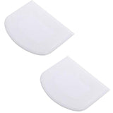 Funki Buys | Cooking Scrapers | Plastic Cake S... - Green / White 2 Pcs Spatula Cake Set / Plastic / 4.72" x 3.74" - image 13