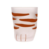 Funki Buys | Glasses | Cute Cat Paw Glass Coffee Cup Sets - Black - Paw Cup / 4 Pcs / Frosted Glass - image 5