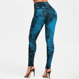 Funki Buys | Pants | Women's High Waist Jeans Jeggings - Black : Jeans Jeggins / 3XL / Polyester Spandex - image 20