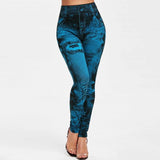 Funki Buys | Pants | Women's High Waist Jeans Jeggings - Black : Jeans Jeggins / 3XL / Polyester Spandex - image 19