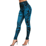 Funki Buys | Pants | Women's High Waist Jeans Jeggings - Black : Jeans Jeggins / 3XL / Polyester Spandex - image 18